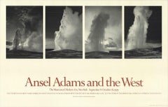 1979 Ansel Adams 'Ansel Adams and the West' Photography Offset Lithograph