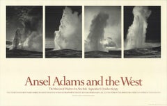 1979 Ansel Adams 'Ansel Adams e il West' Fotografia Litografia offset