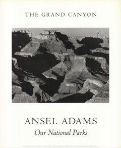 Vintage ANSEL ADAMS Cape Royal from the South Rim, Grand Canyon National Park Poster