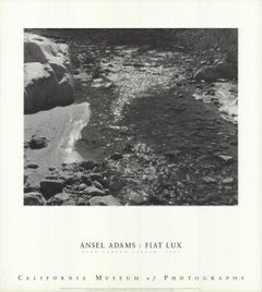 Ansel Adams 'Deep Canyon Stream' 1992- Offsetlithographie