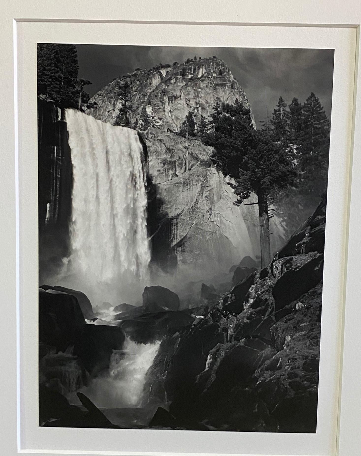 Ansel Adams Special Edition Yosemite Silver Gelatin Photograph Print Vernal Fall 5