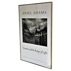 Ansel Adams:: Yosemite et la gamme de lumière:: New York Graphic Society:: 1981