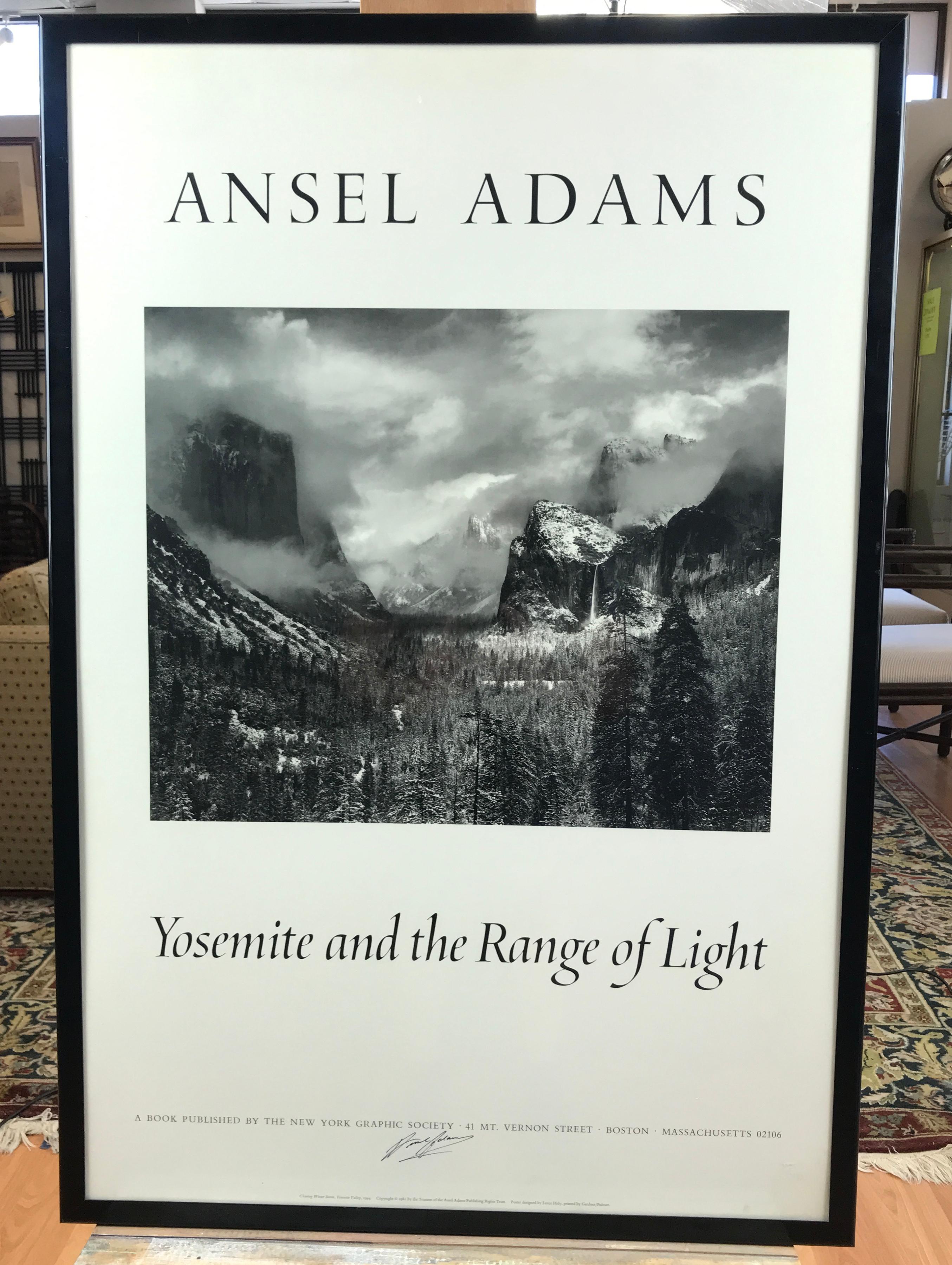 Offered is a Ansel Adams 
