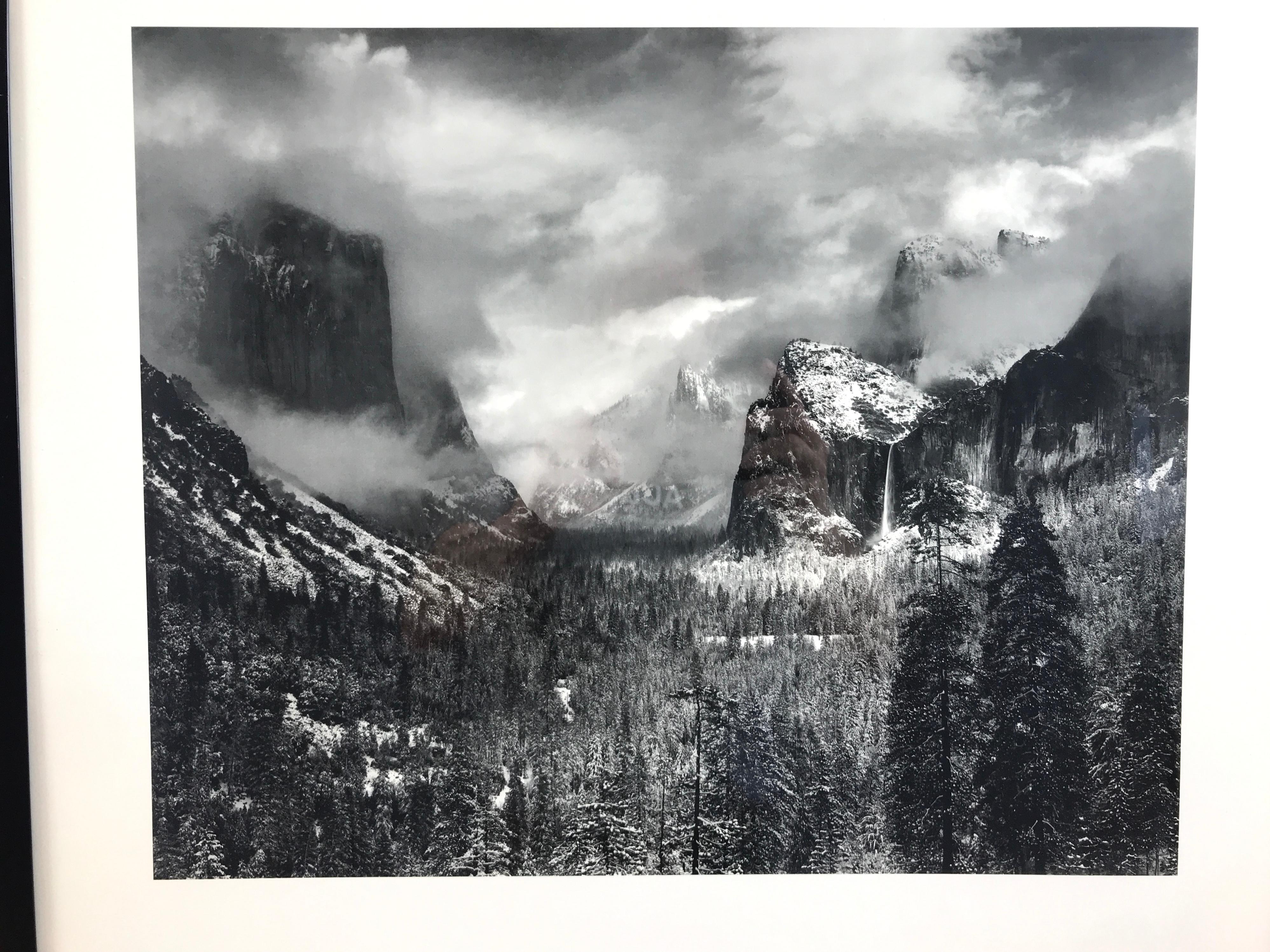 ansel adams signed poster