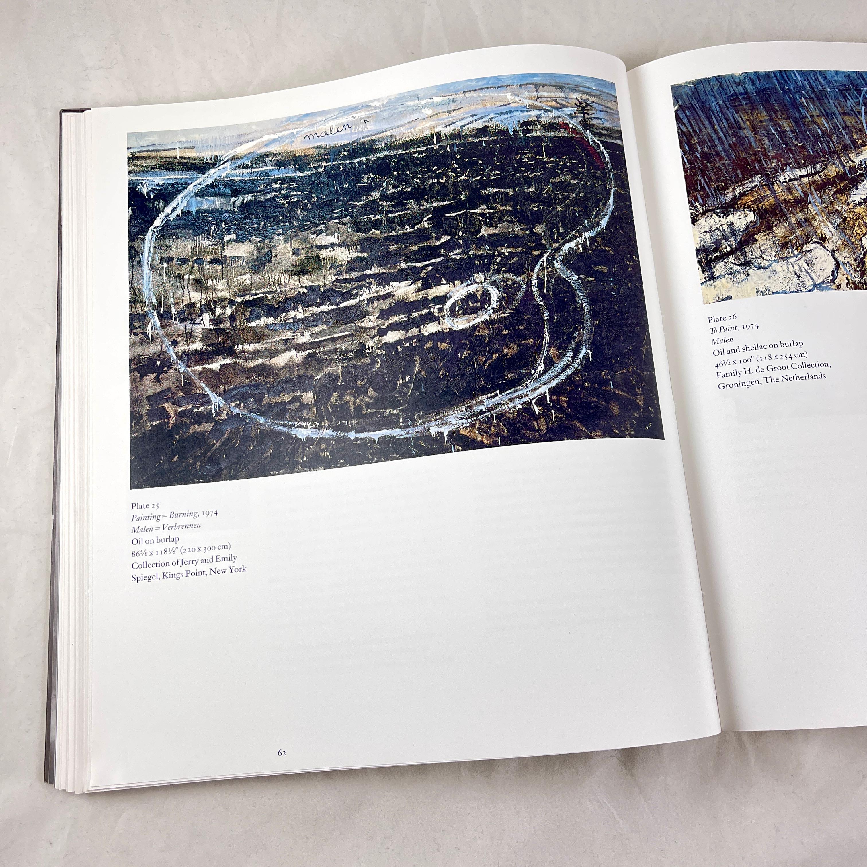 Anselm Kiefer by Mark Rosenthal, Museum Edition Trade Paperback, 1987 In Good Condition For Sale In Philadelphia, PA