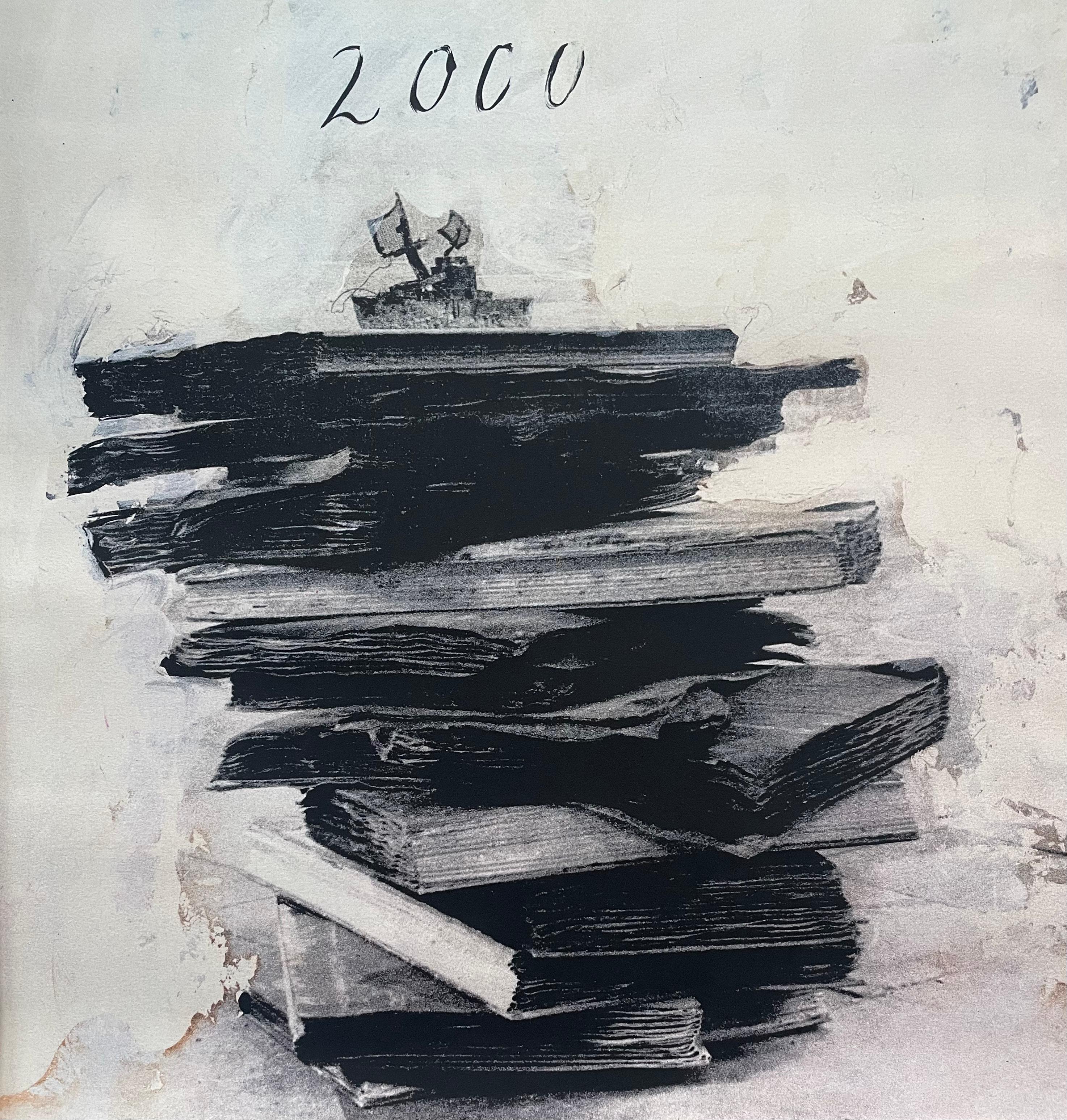 Questa rarissima opera su carta di Anselm Kiefer è la sola e unica edizione serigrafica e firmata su carta che Anselm Kiefer abbia mai realizzato. Stampata su una prestigiosa carta BKF Rives (la carta più pregiata utilizzata dagli editori d'arte),