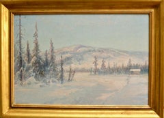 Berg-Winterlandschaft