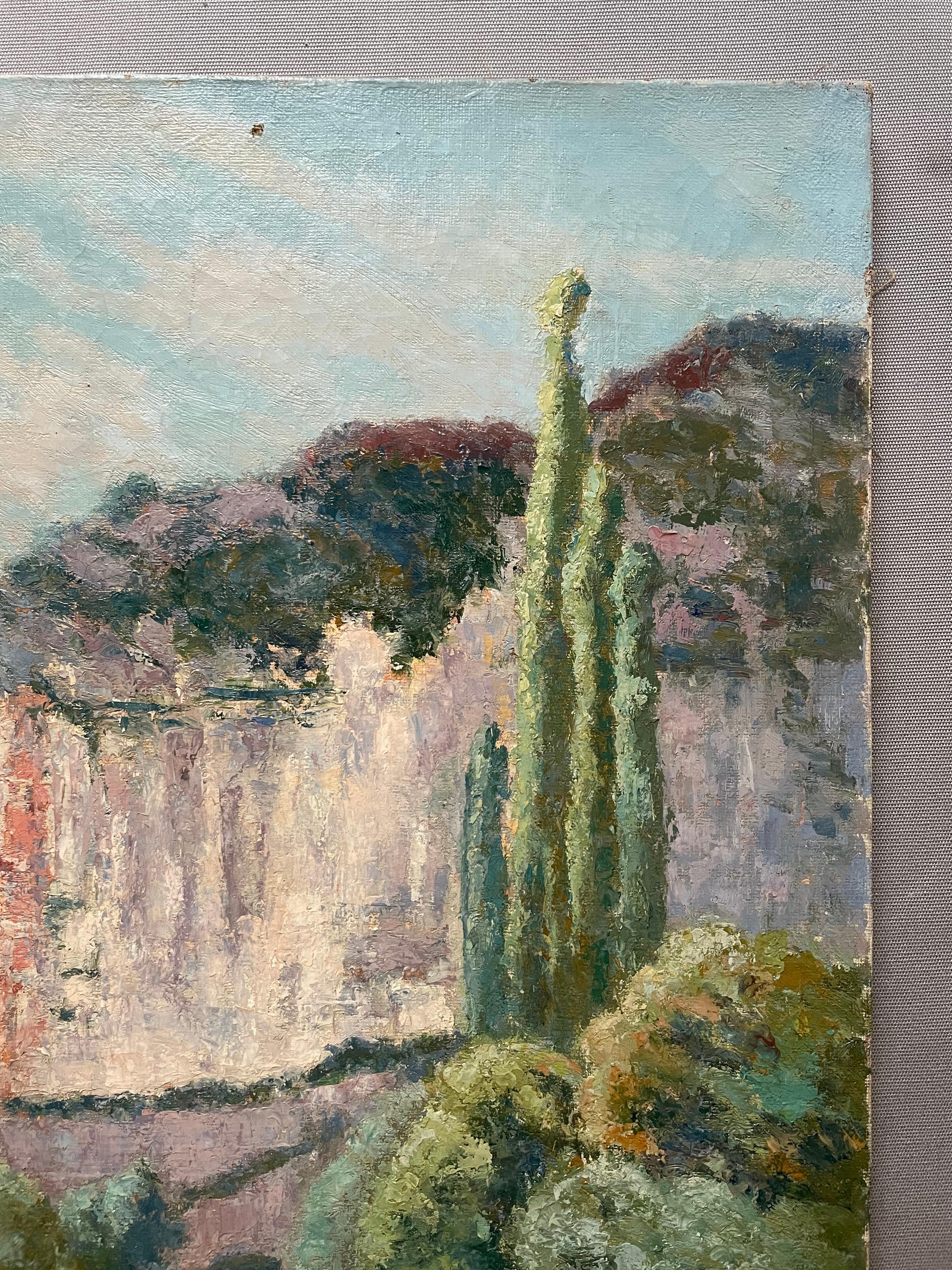 Anselme Labarthe, Cabreret, Los, Öl auf Leinwand 1