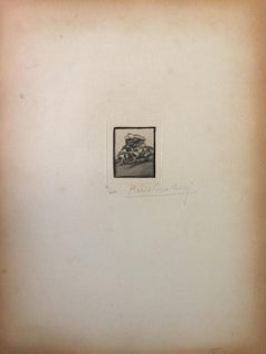 Fusilier - Etching by Anselmo Bucci - 1917