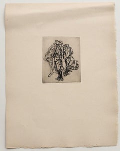 Le Front Italien - Etching on Paper - 1918