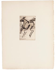 Le Front Italien - Gravure sur papier - 1918