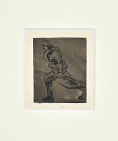 Gravure originale d'Anselmo Bucci, années 1910
