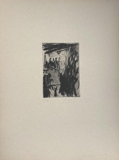 Gravure d'origine d'Anselmo Bucci - 1917