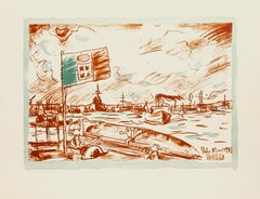 The War - Lithograph by Anselmo Bucci - 1918