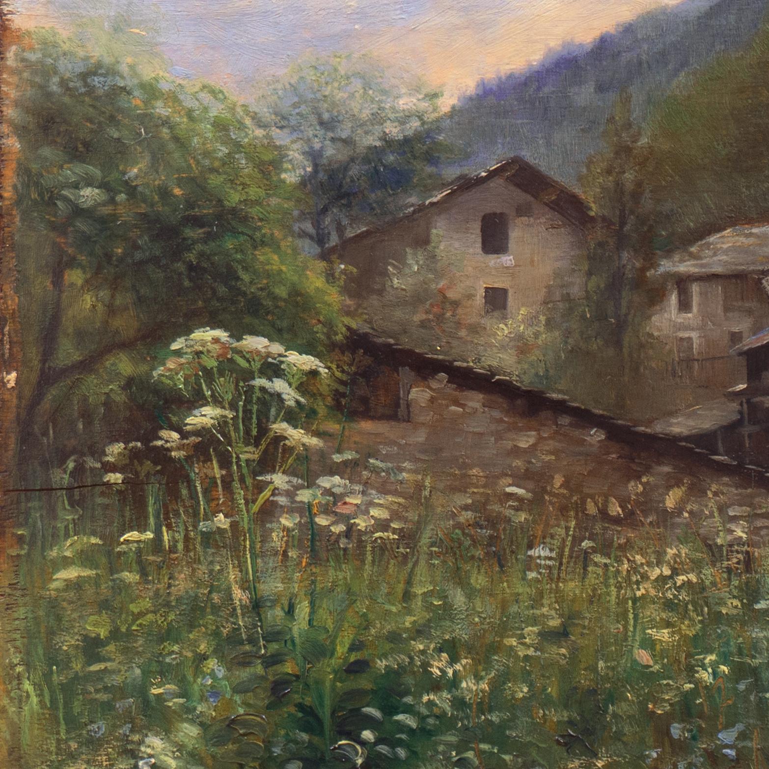« Printemps dans la vallée de la Soana », Dolomites, Piedmont, parc national du Gran Paradiso en vente 3