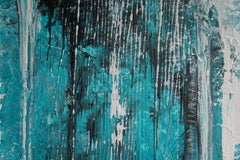 Amazonite Revealed II, peinture, acrylique sur toile