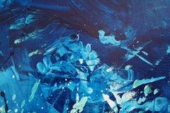 Big Sky Falling, Painting, Oil on Canvas