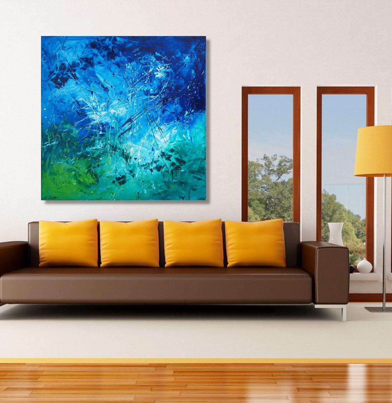 Big Sky Falling, Painting, Oil on Canvas For Sale 1