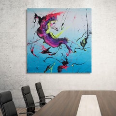 Contraception (Spirits Of Skies 100006), Painting, Acrylic on Canvas