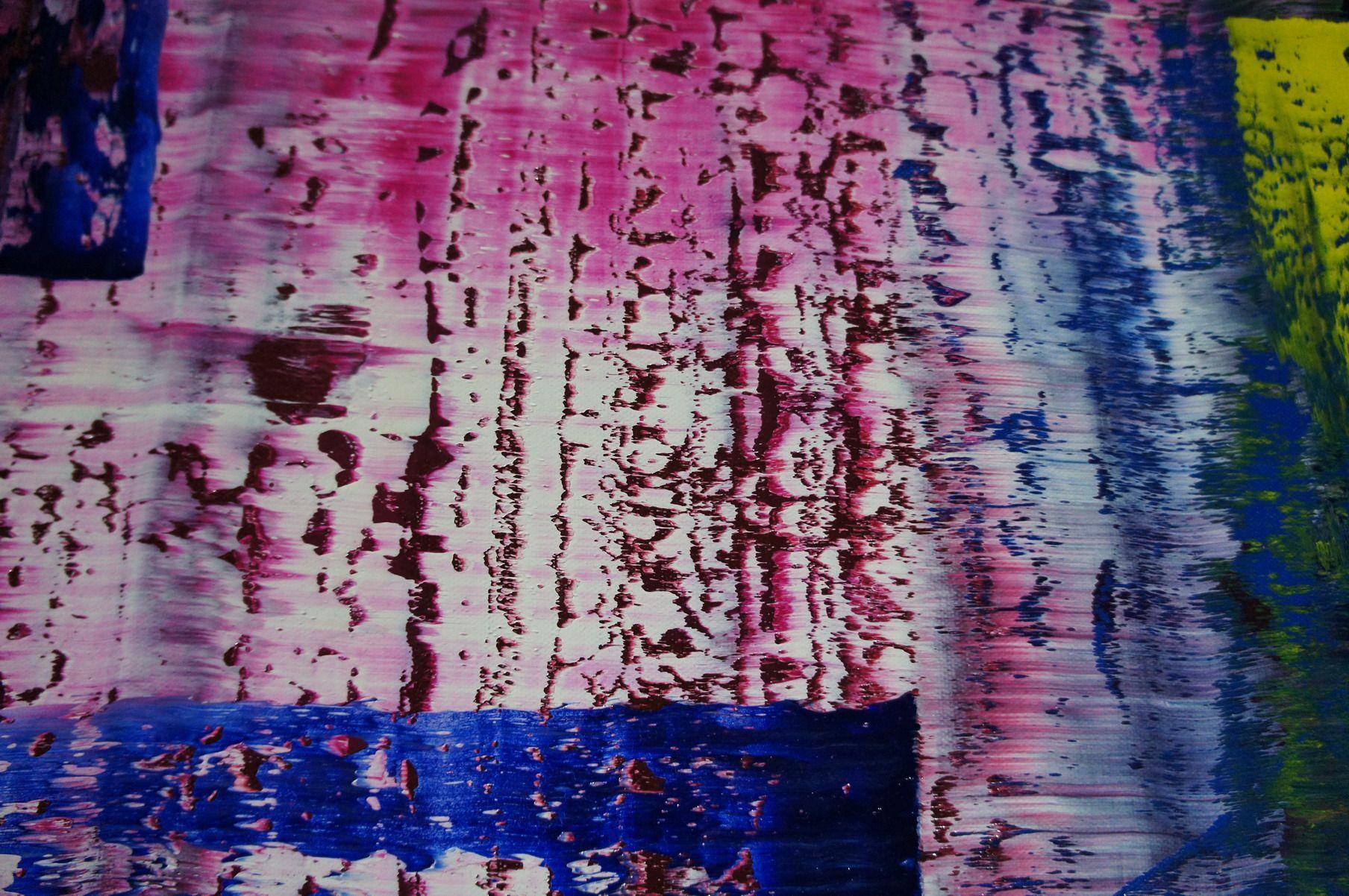 Frazione di 26 milioni (Parte 3), Pittura, Olio su tela - Painting di Ansgar Dressler