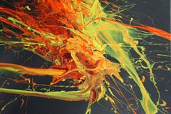 Luminous Bursts X (Spirits Of Skies 080174), Painting, Acrylic on Canvas