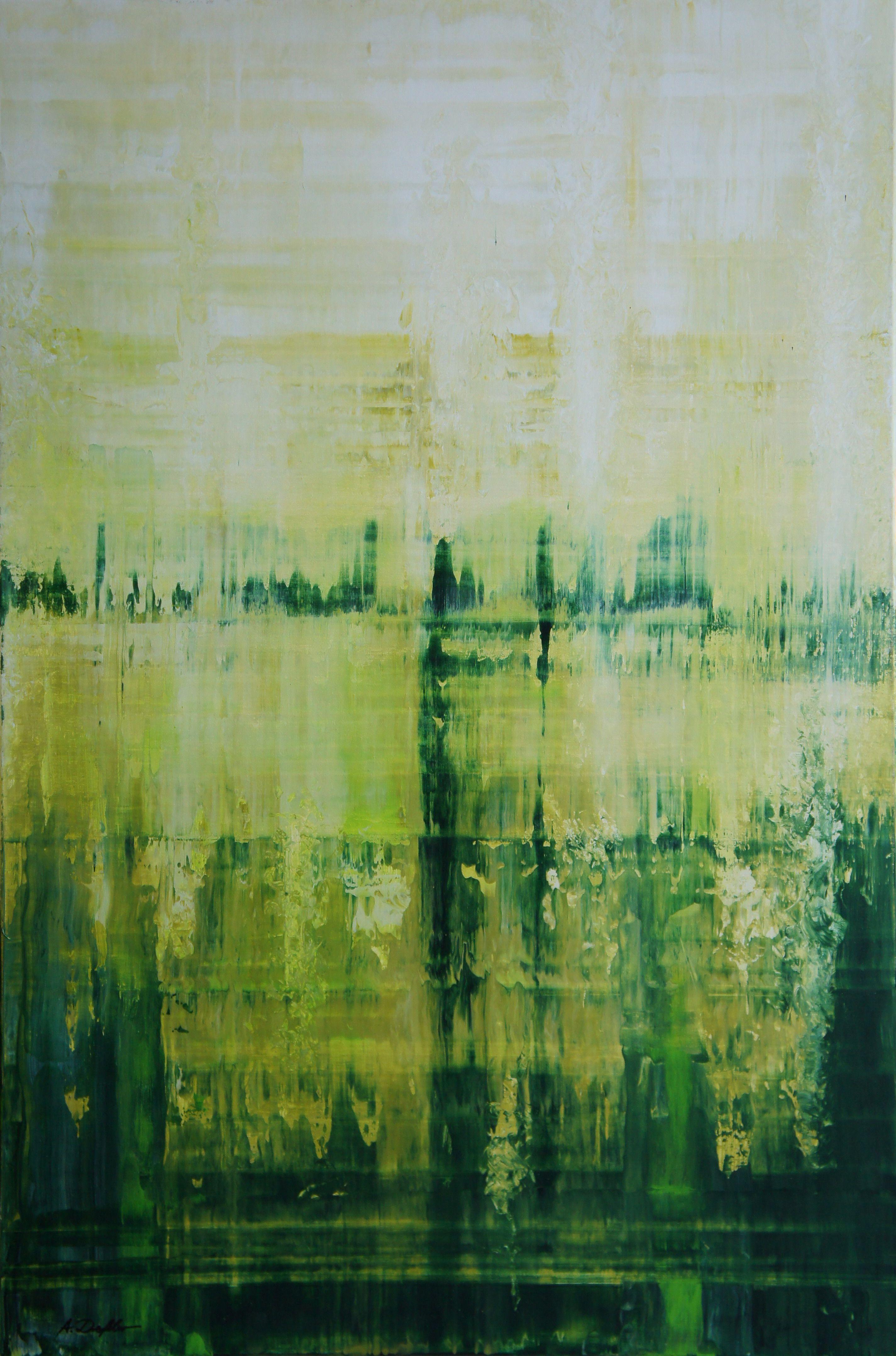 Abstract Painting di Ansgar Dressler - Mojito, Pittura, Acrilico su tela