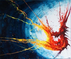 Night Igniter III (Spirits Of Skies 120208), Painting, Acrylic on Canvas