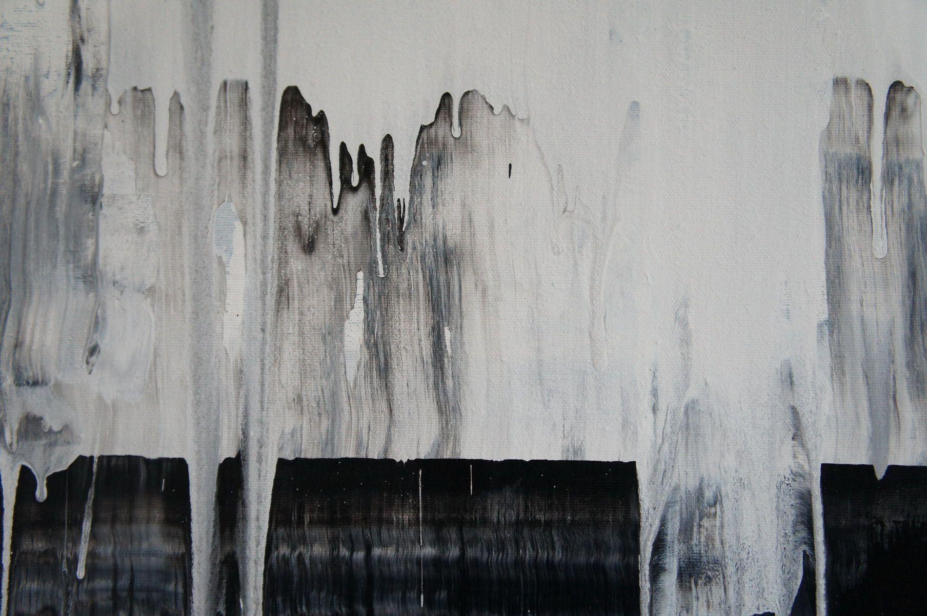 Otro mundo IV, Pintura, Acrílico sobre lienzo - Painting Abstracto de Ansgar Dressler
