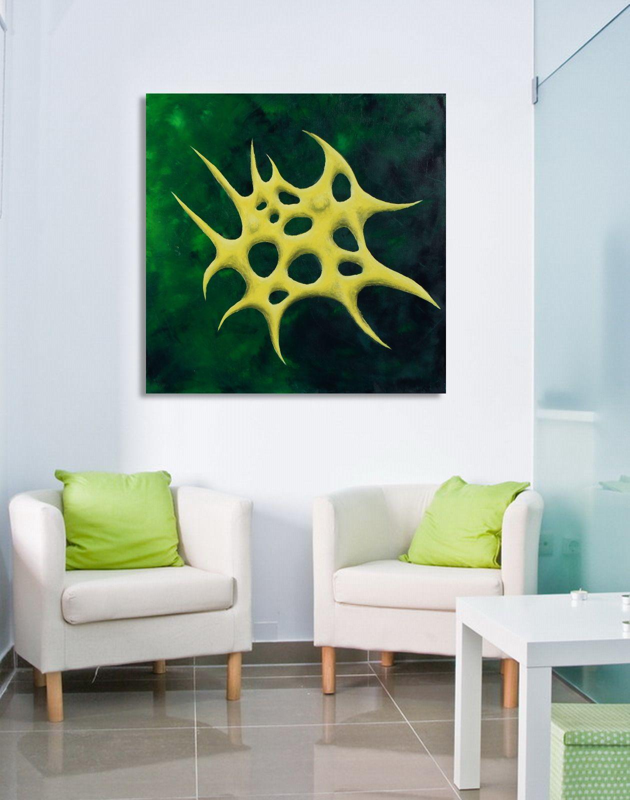 OU812, Pittura, Olio su tela - Painting Astratto di Ansgar Dressler