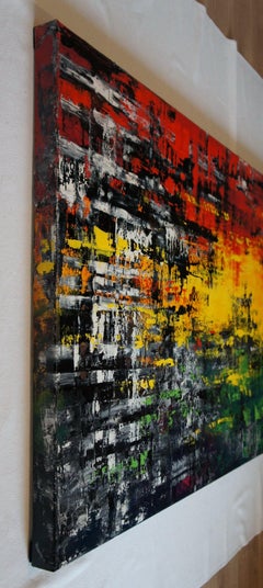 Pan-Africa [on heavy pro canvas], Painting, Oil on Canvas