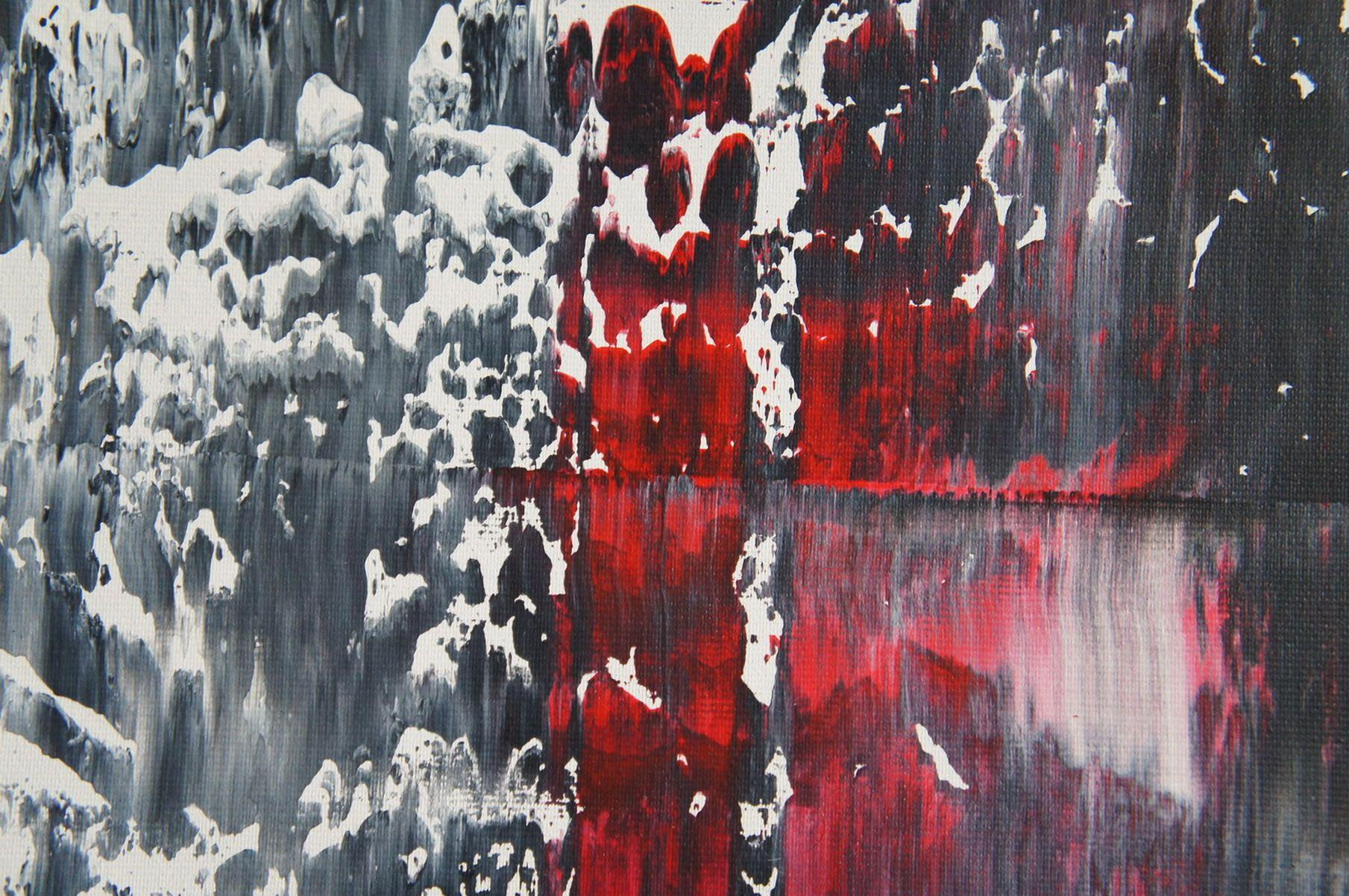 Pouring Down All Over Me, Painting, Acrylic on Canvas For Sale 2