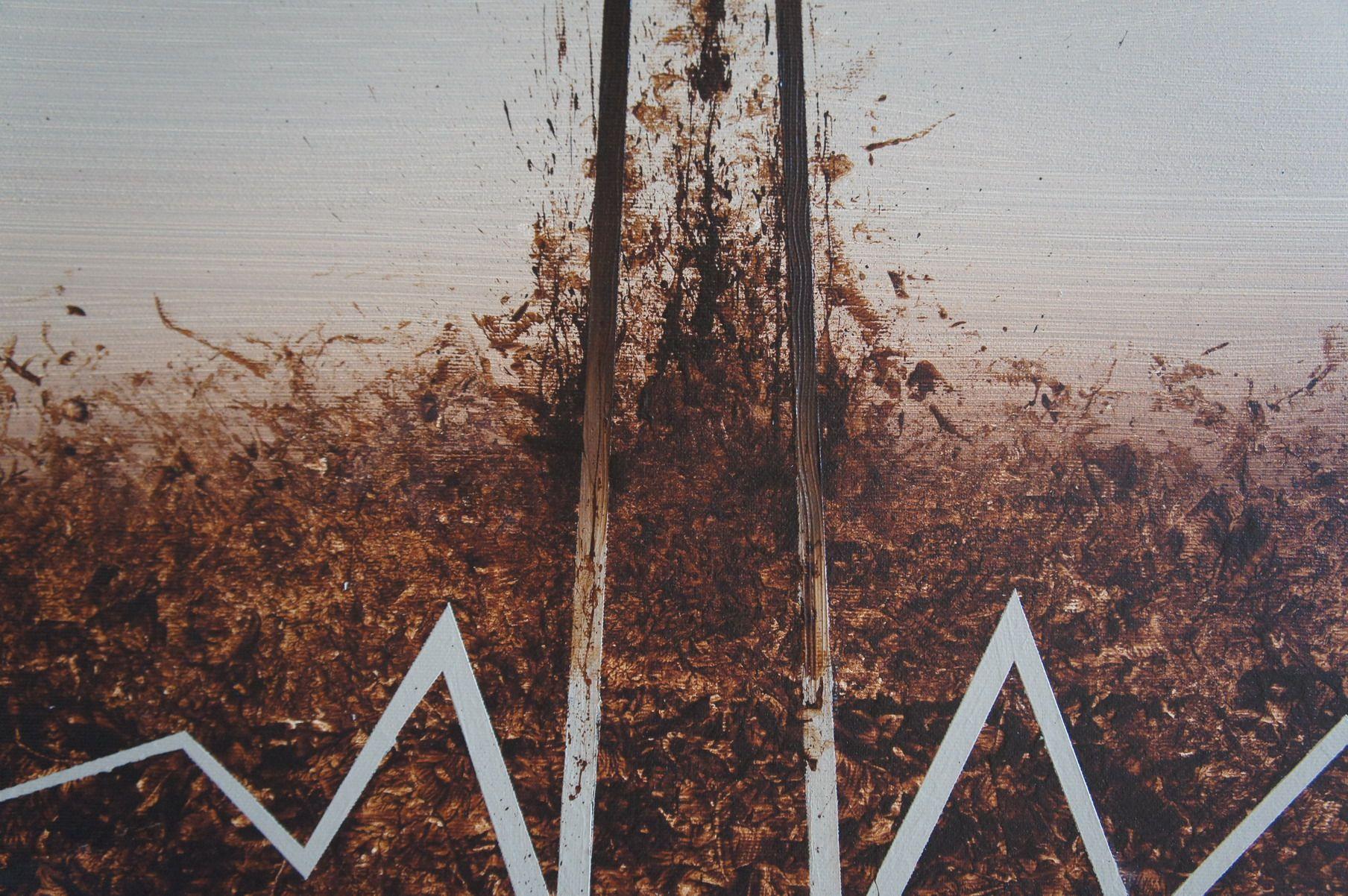 Ruptura, Pintura, Acrílico sobre lienzo - Painting de Ansgar Dressler