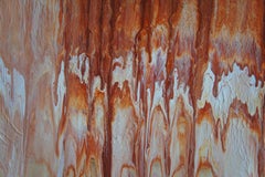 Grès, peinture, acrylique sur toile