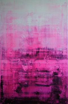 She Likes To Dream In Pink I, Painting, Acrylic on Canvas
