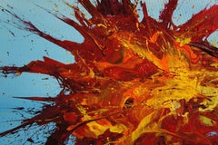 Sky Buzz VIII (Spirits Of Skies 098189), Painting, Acrylic on Canvas