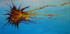 Sky Buzz VIII (Spirits Of Skies 098189), Painting, Acrylic on Canvas
