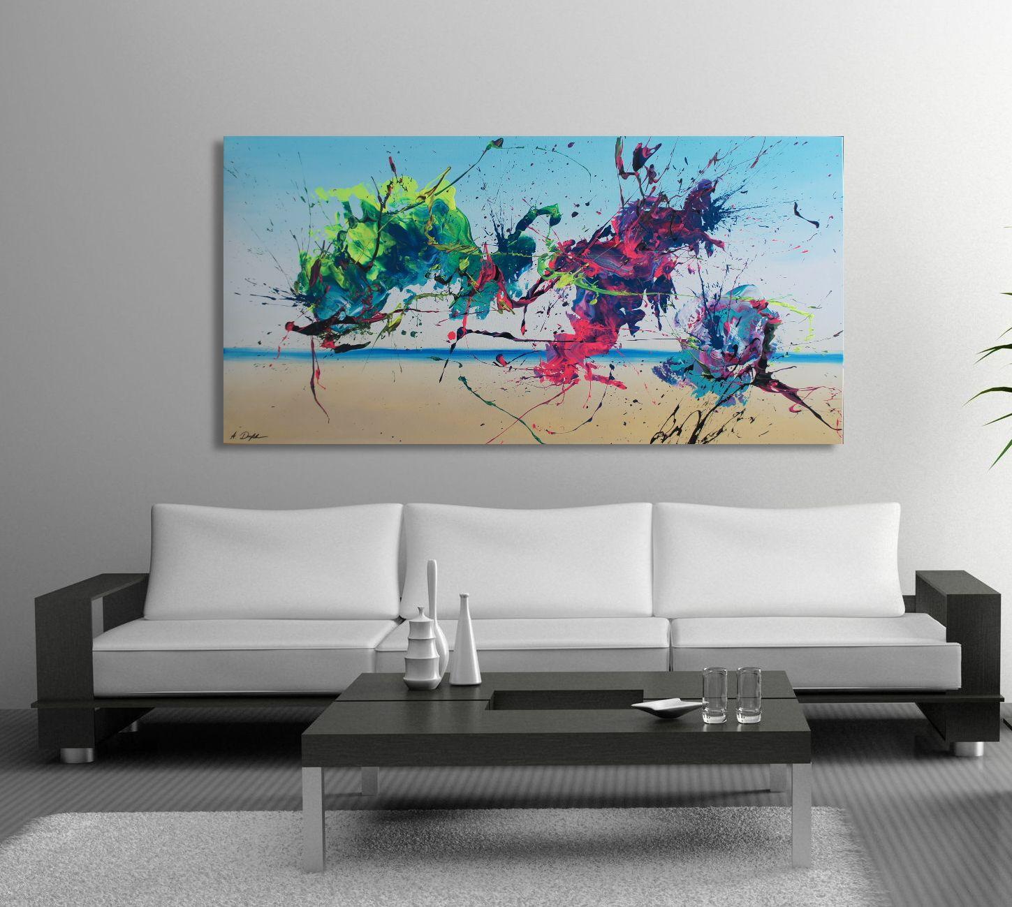 Sky Dance (Spirits Of Skies 128085), Painting, Acrylic on Canvas For Sale 1
