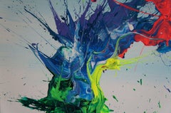 Summer Phenomenon IV (Spirits Of Skies 100207), Painting, Acrylic on Canvas
