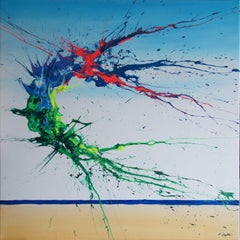 Summer Phenomenon IV (Spirits Of Skies 100207), Painting, Acrylic on Canvas