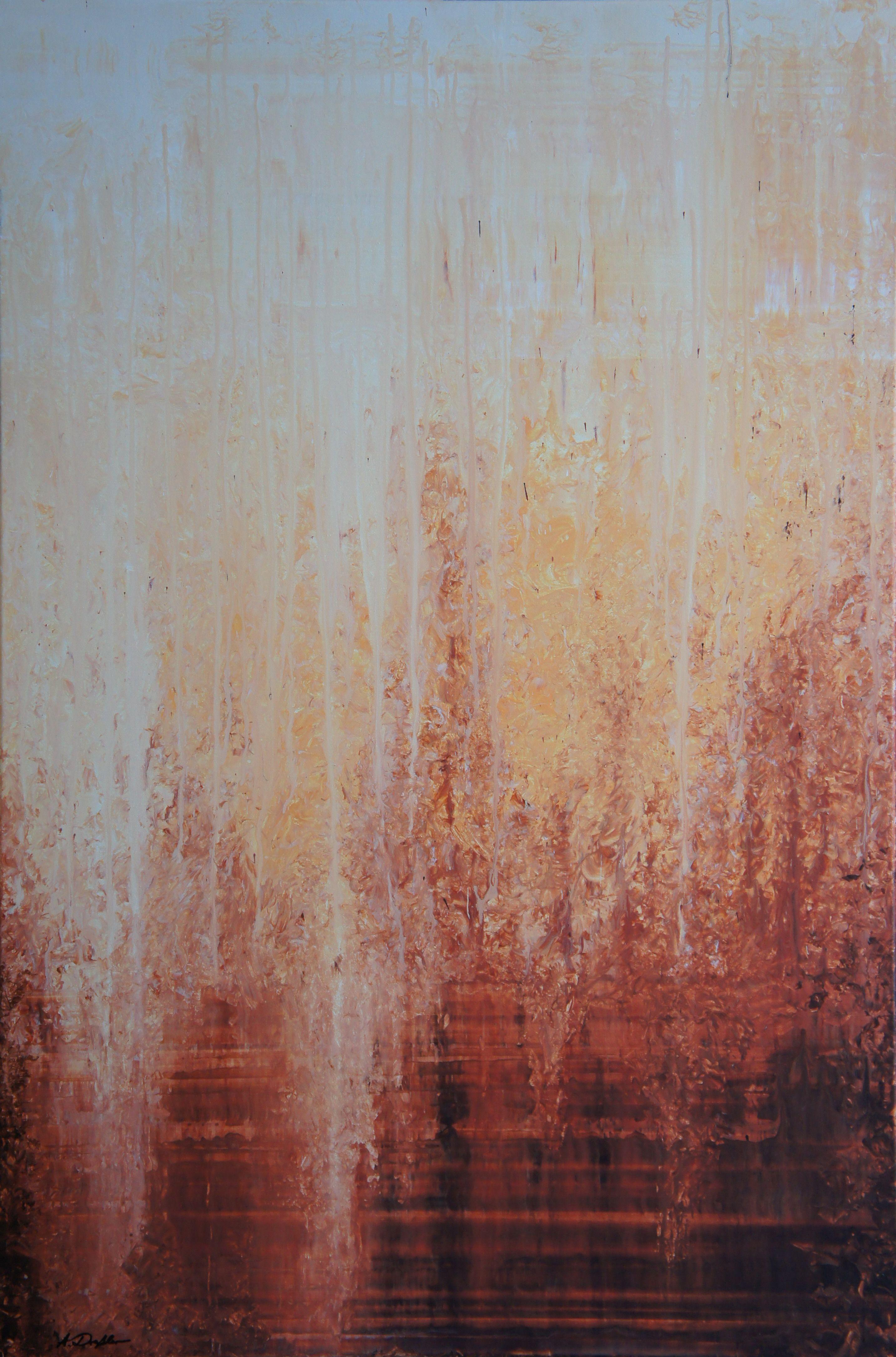 Abstract Painting de Ansgar Dressler - El Diario del Suroeste, Pintura, Acrílico sobre lienzo
