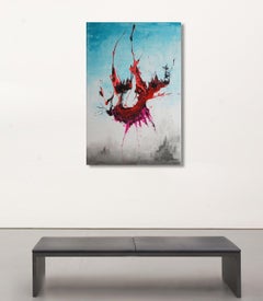 War Of The Worlds I (Spirits Of Skies 096095), Painting, Acrylic on Canvas