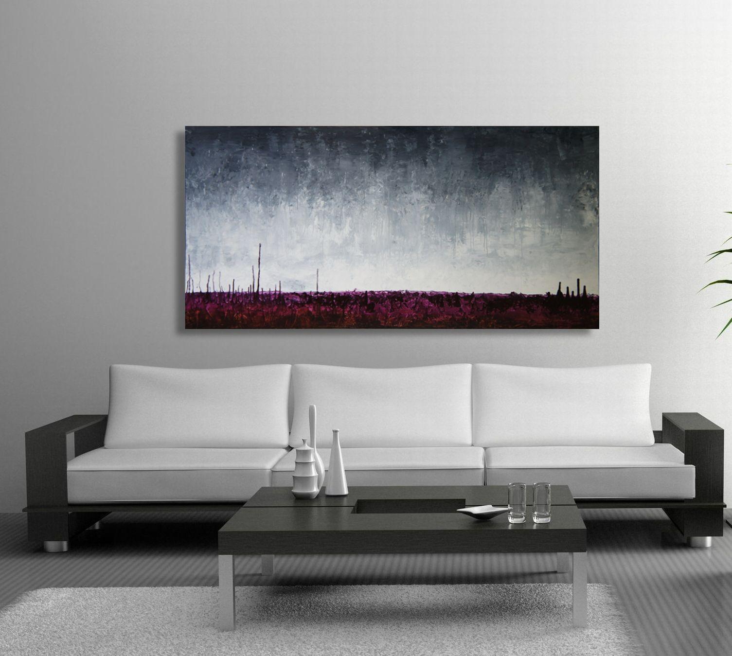 Llanura abierta I, Pintura, Acrílico sobre lienzo - Painting Abstracto de Ansgar Dressler
