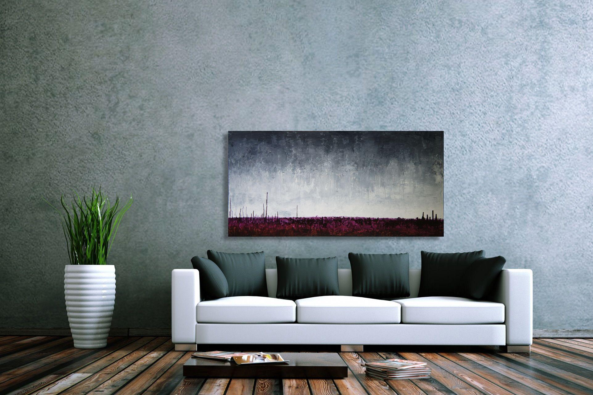 Wide Open Plain I, Painting, Acrylic on Canvas For Sale 3