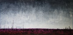 Large Open Plain I, peinture, acrylique sur toile