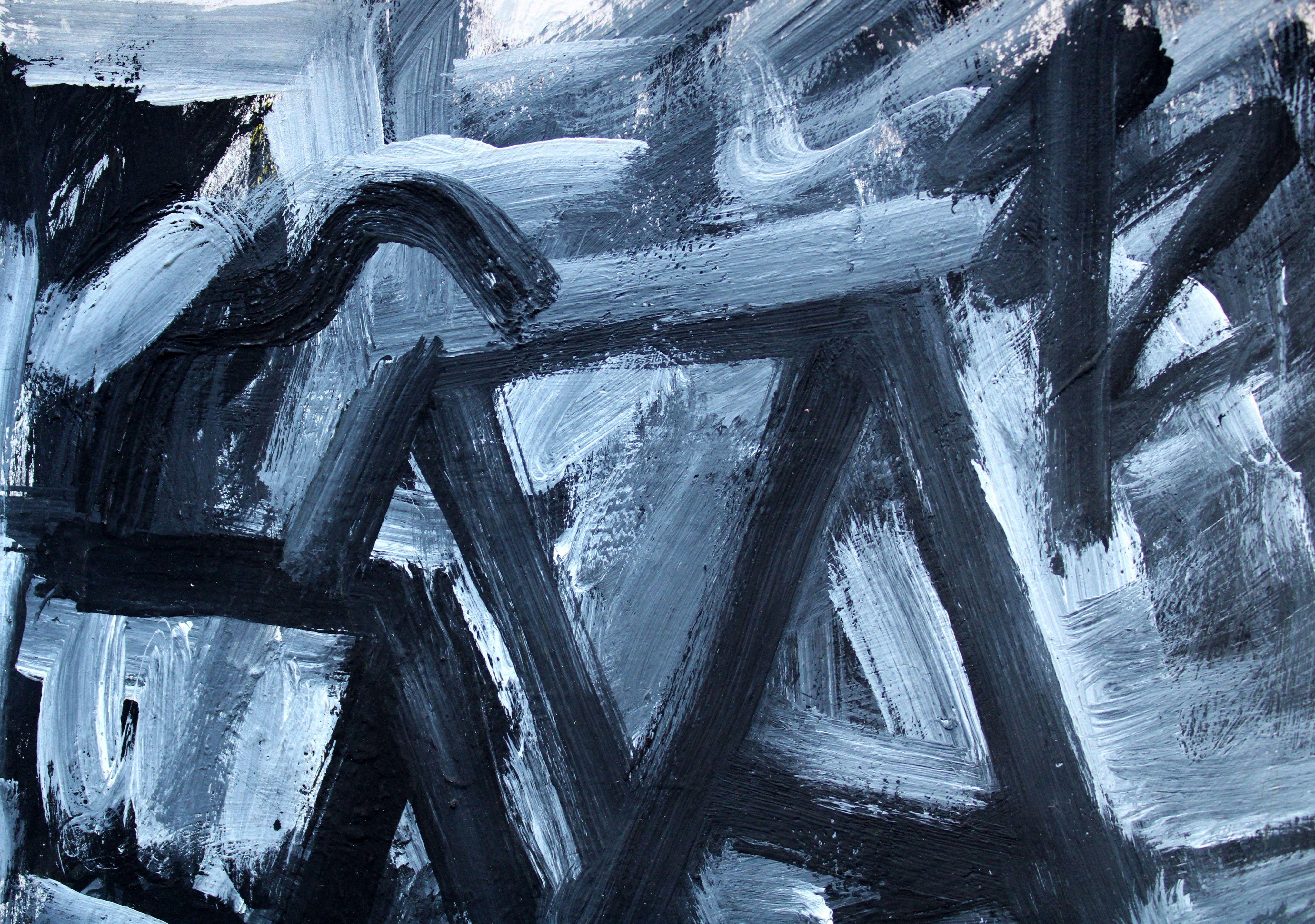 At Studio. 2023, gouache, paper, 25 x 24. 5 cm For Sale 1