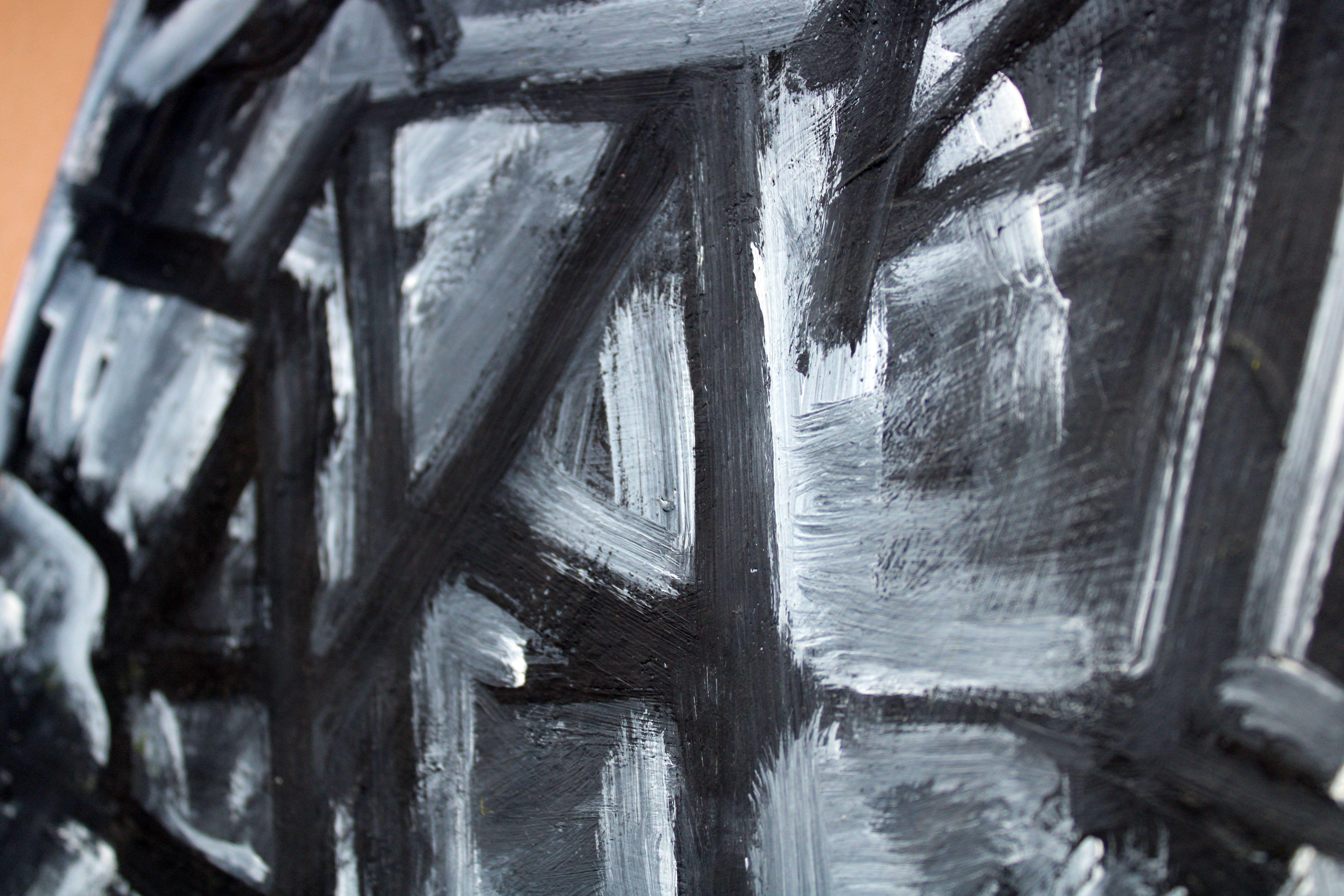 At Studio. 2023, gouache, paper, 25 x 24. 5 cm For Sale 2