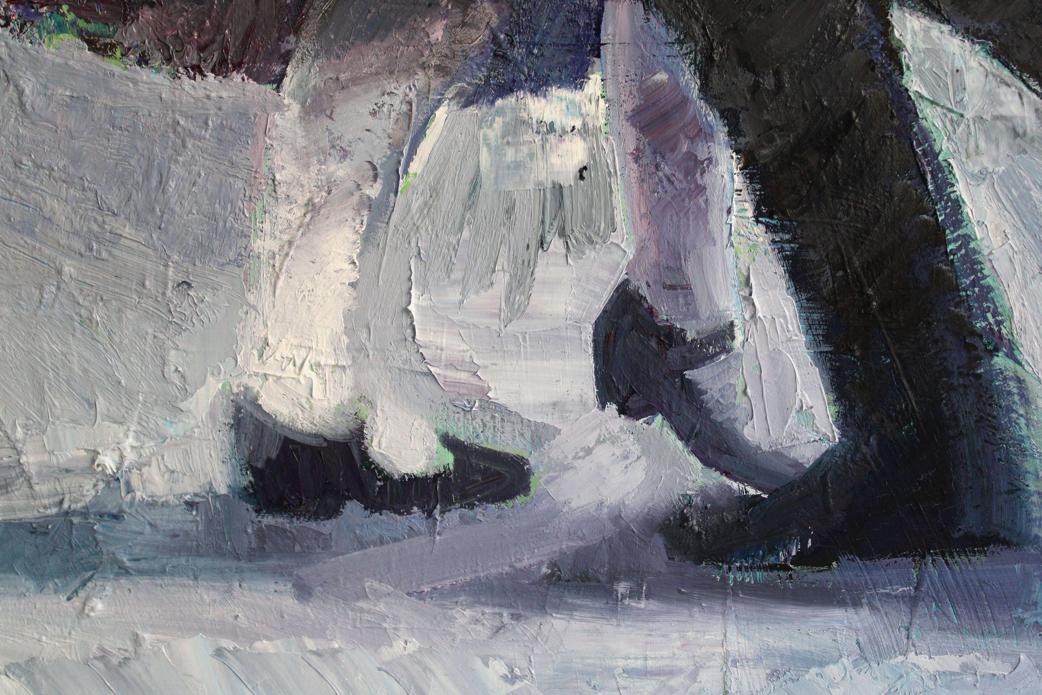 Folk dance. 2024, oil on canvas, 100x90 cm For Sale 1