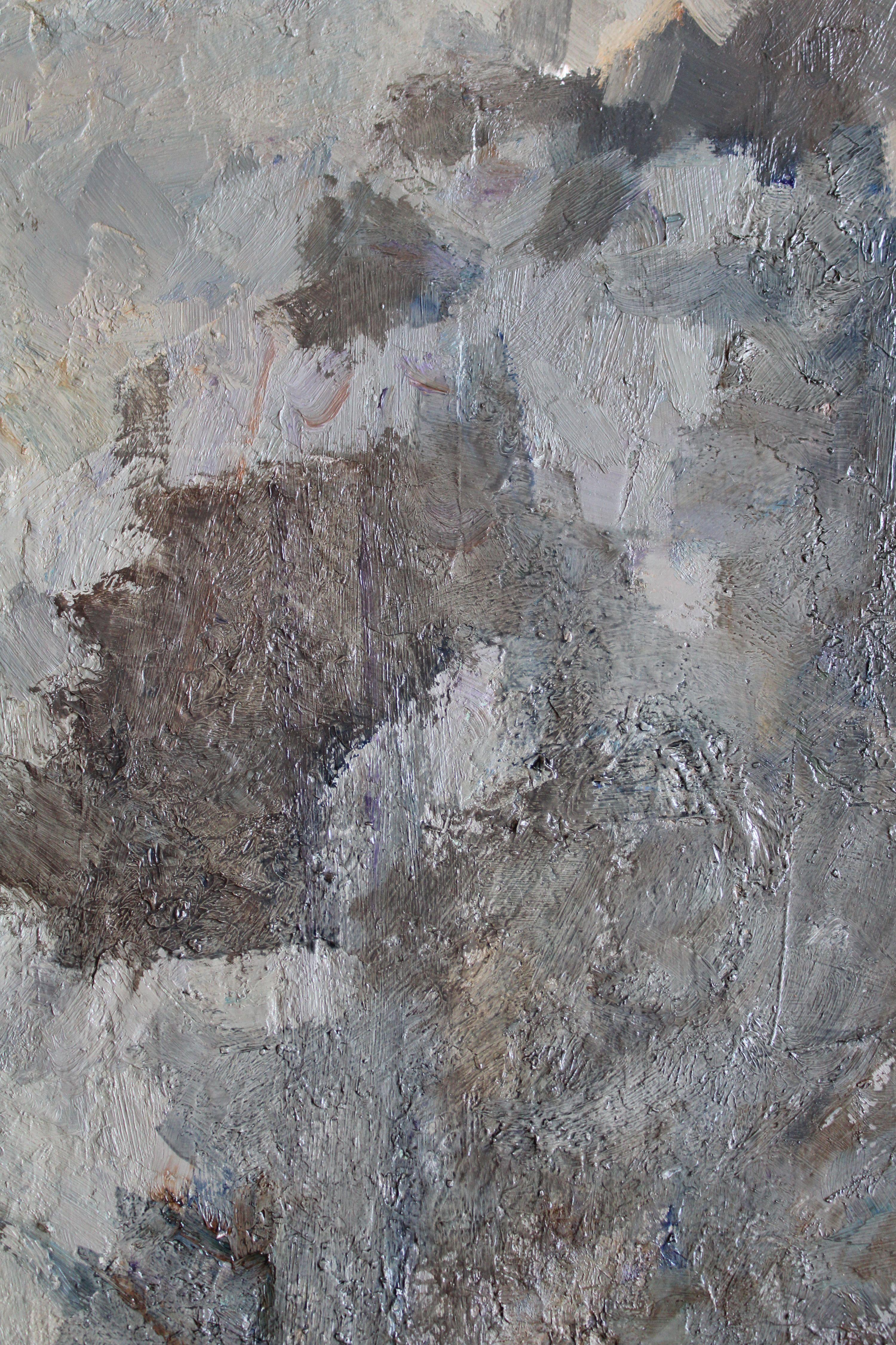 Full moon. 2024, oil on canvas, 60x50 cm For Sale 3
