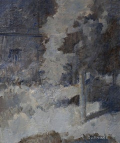 Luna llena. 2024, óleo sobre lienzo, 60x50 cm