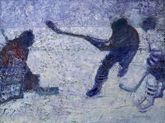 Hockey. 2021, oil on canvas, 80x100 cm